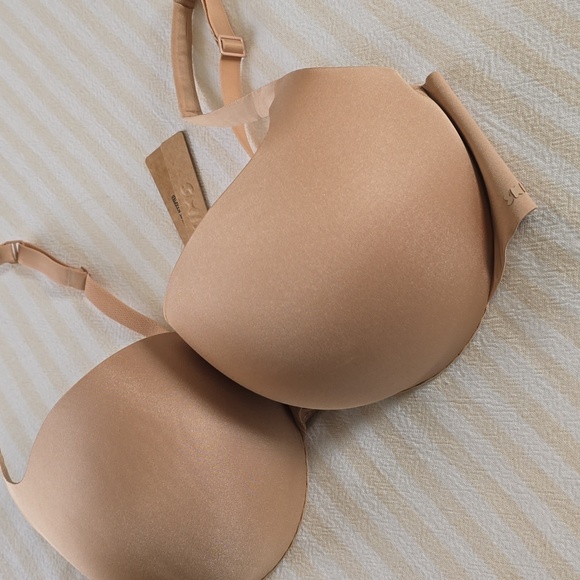 SKIMS Ultimate Balconette Push Up Bra Size:34D Clay - Picture 2 of 8